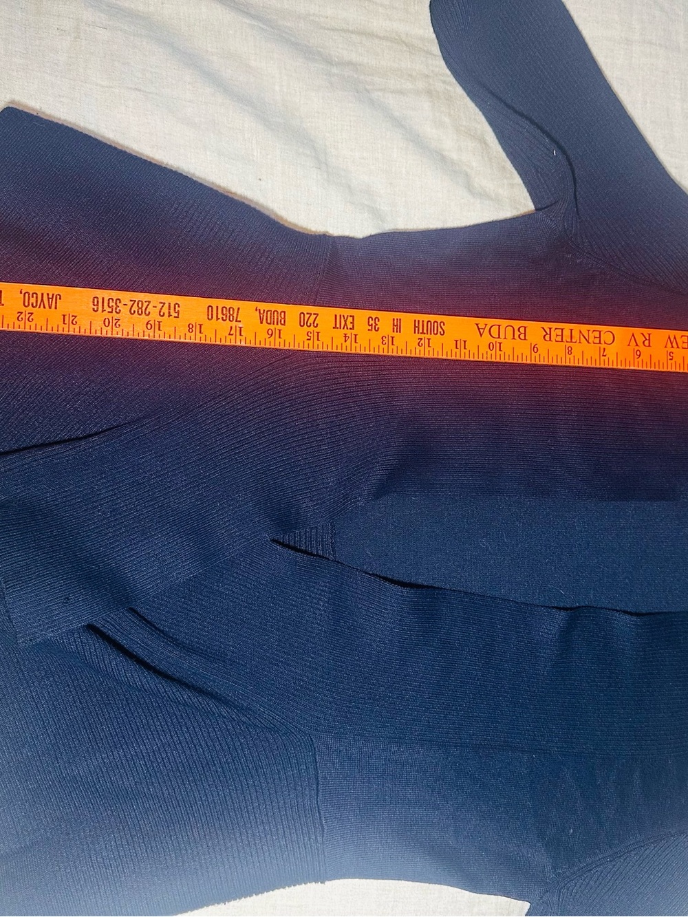 89th & Madison 

Navy Ribbed Open Cardigan - Picture 6 of 6